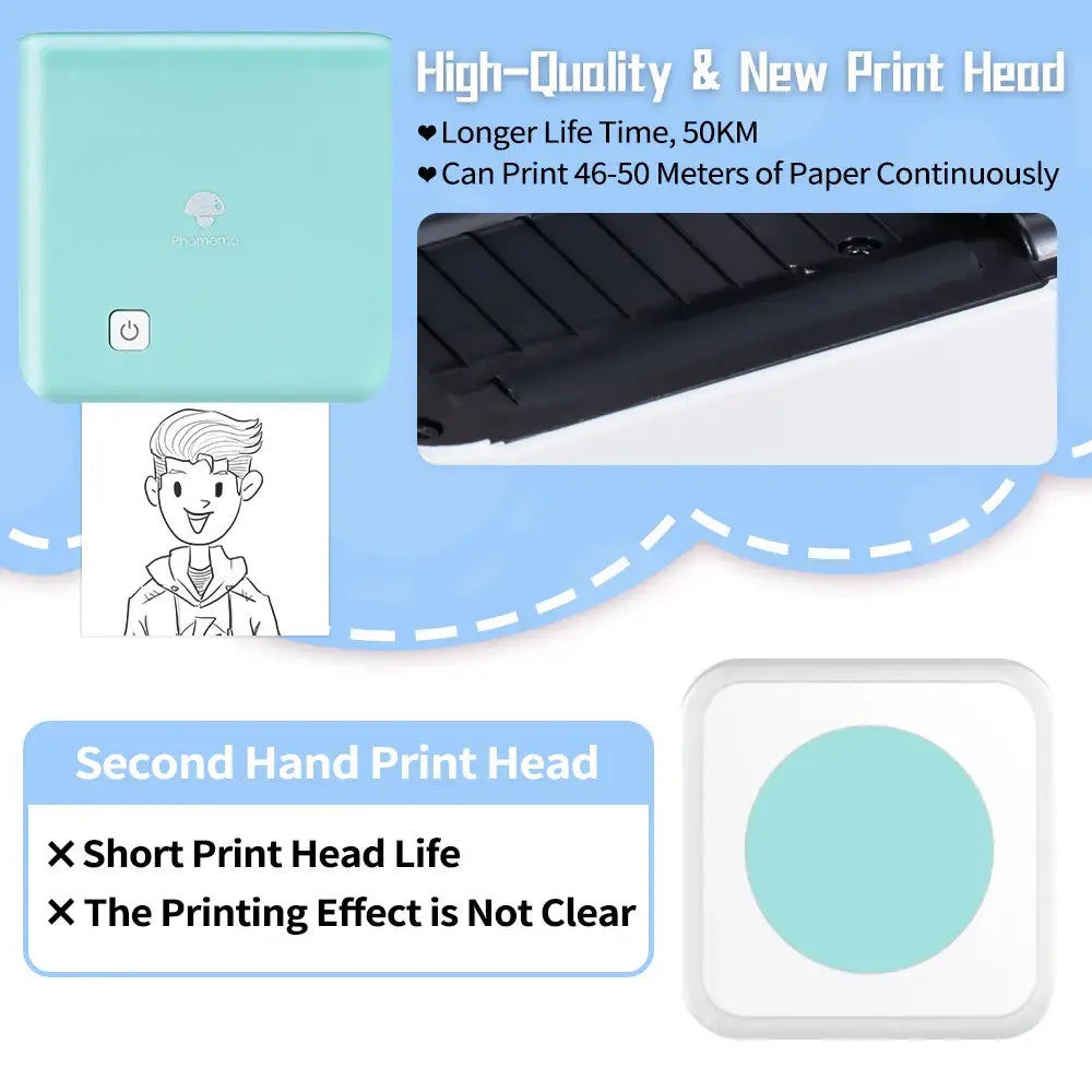 Insatvik™ Mini Printer Deluxe