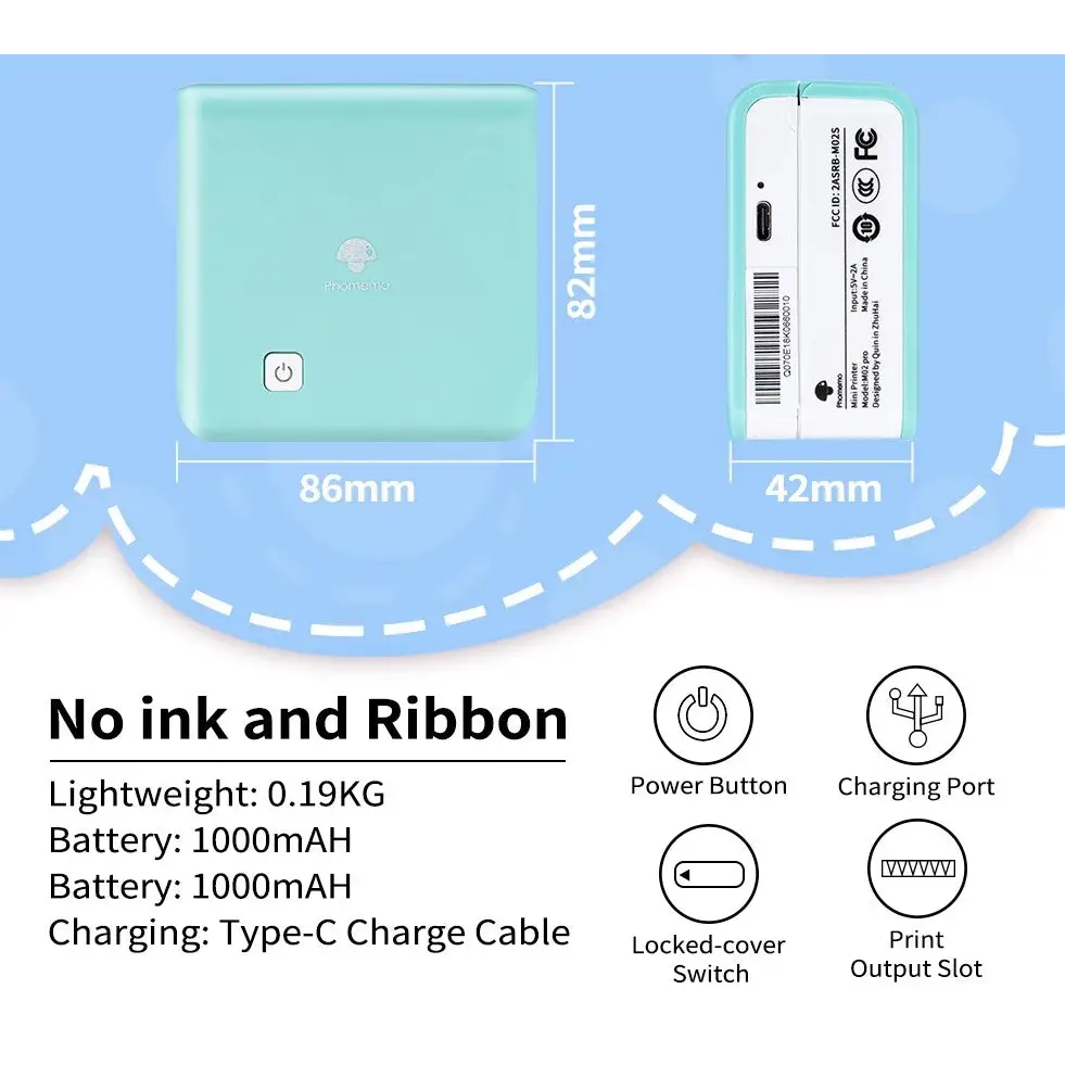 Insatvik™ Mini Printer Deluxe