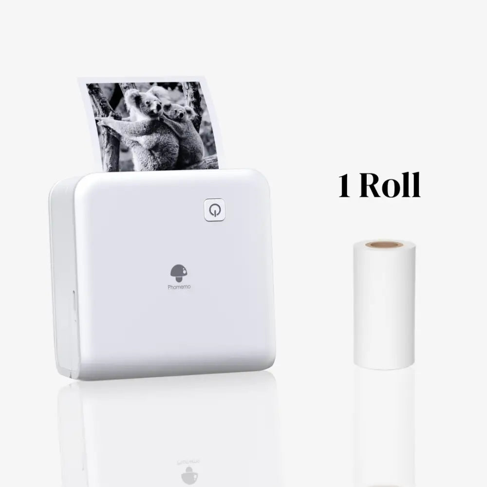 Insatvik™ Mini Printer Deluxe - White