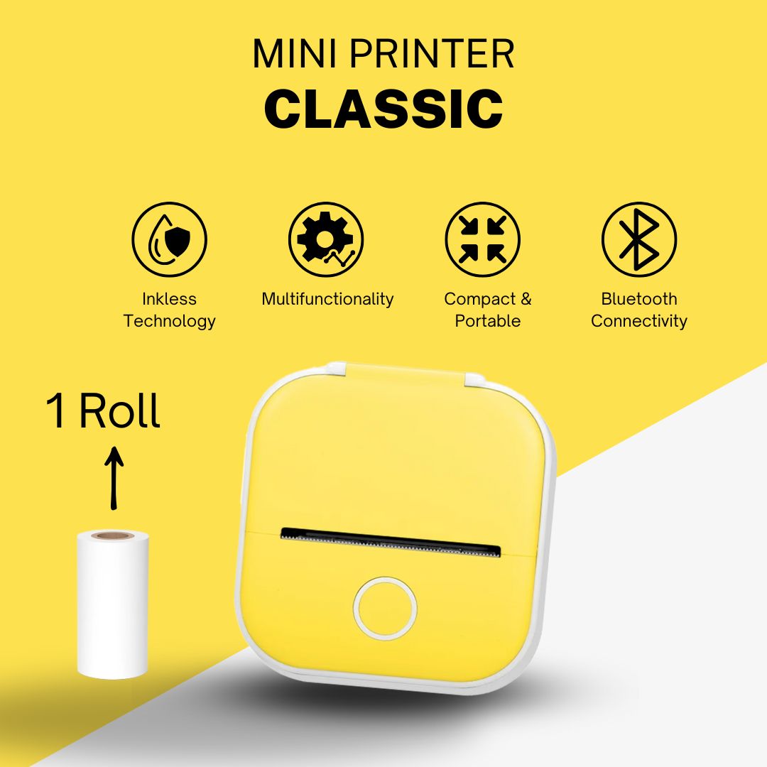 Insatvik™ Mini Printer Classic