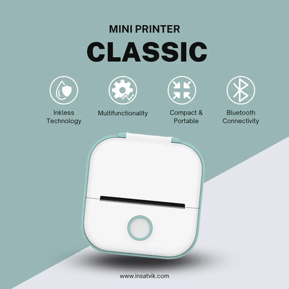 Insatvik™ Mini Printer Classic